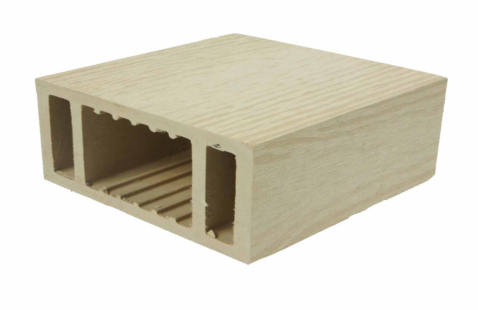 WOOD SQUARE DECK Перила нижние